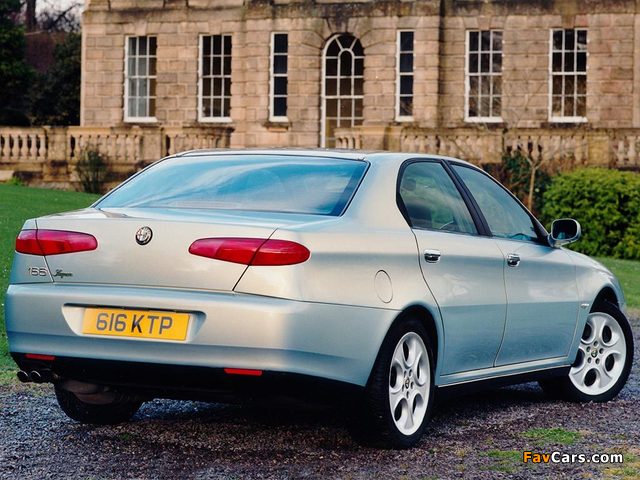 Alfa Romeo 166 UK-spec 936 (1999–2004) pictures (640 x 480)