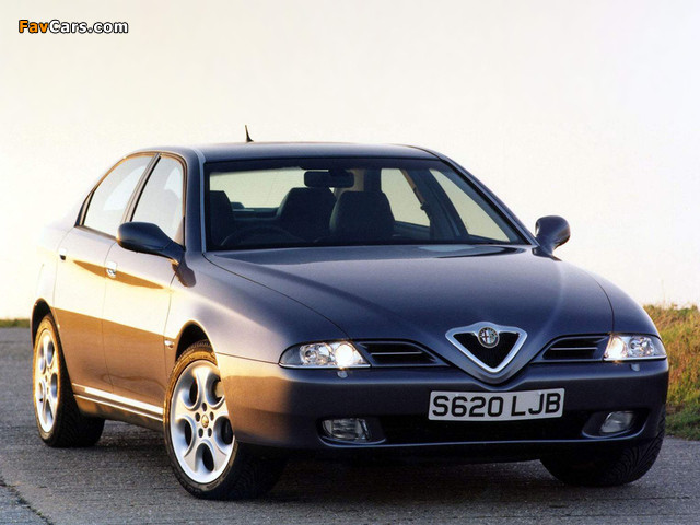 Alfa Romeo 166 UK-spec 936 (1999–2004) pictures (640 x 480)