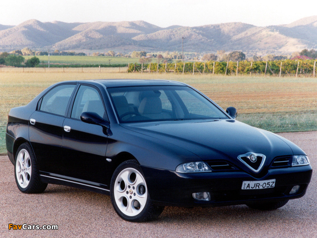 Alfa Romeo 166 AU-spec 936 (2001–2003) photos (640 x 480)