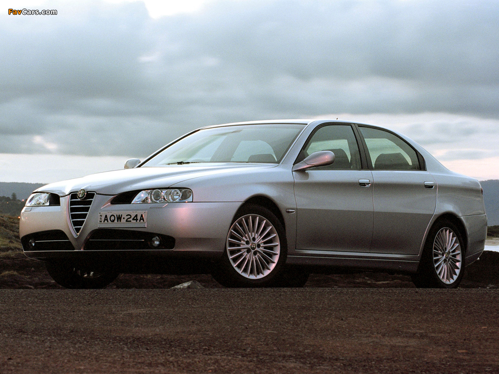 Alfa Romeo 166 AU-spec 936 (2003–2005) images (1024 x 768)