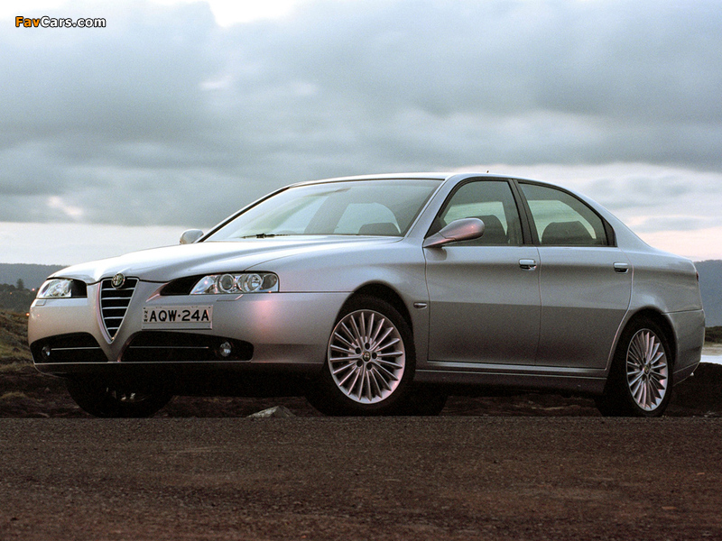 Alfa Romeo 166 AU-spec 936 (2003–2005) images (800 x 600)