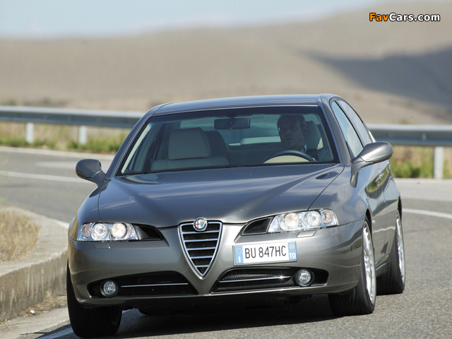 Alfa Romeo 166 936 (2003–2007) wallpapers (640 x 480)