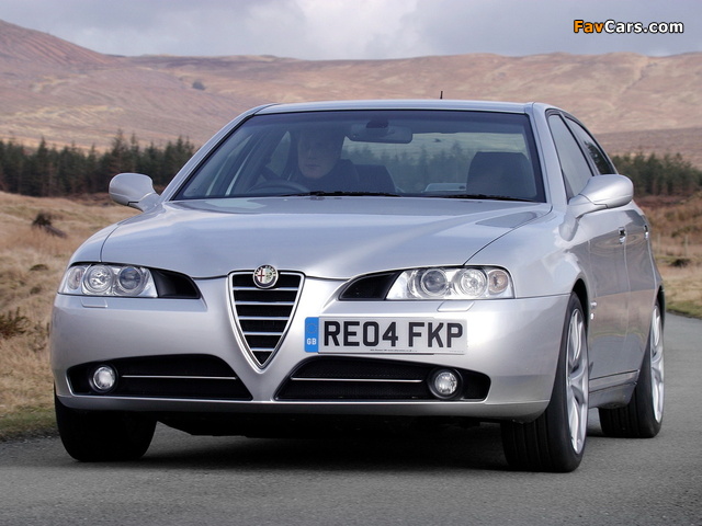 Alfa Romeo 166 Ti UK-spec 936 (2004–2005) images (640 x 480)