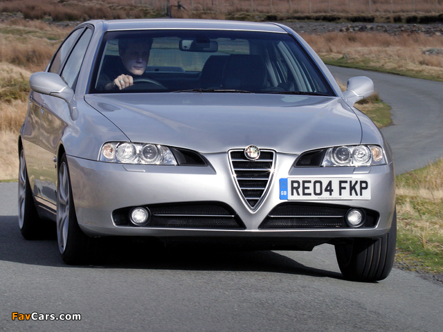 Alfa Romeo 166 Ti UK-spec (936) 2004–2005 pictures (640 x 480)