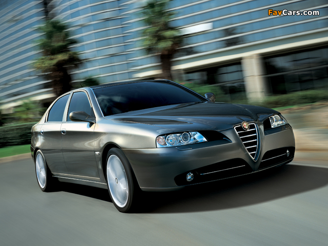 Alfa Romeo 166 936 (2003–2007) wallpapers (640 x 480)