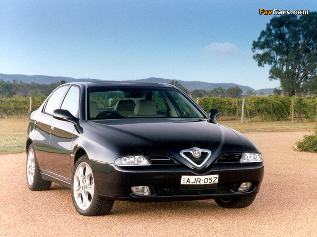 Images of Alfa Romeo 166 AU-spec 936 (2001–2003) (640 x 480)