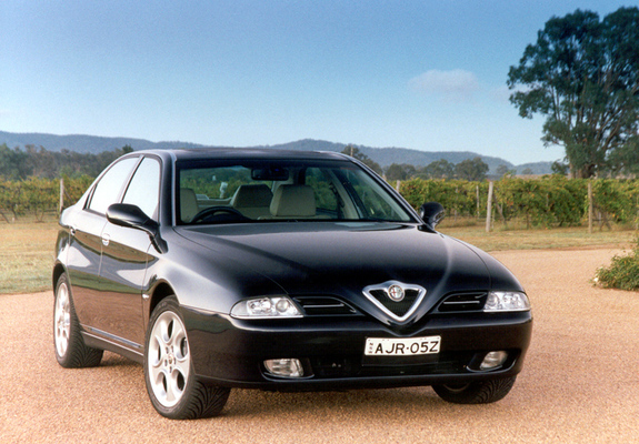 Images of Alfa Romeo 166 AU-spec 936 (2001–2003)