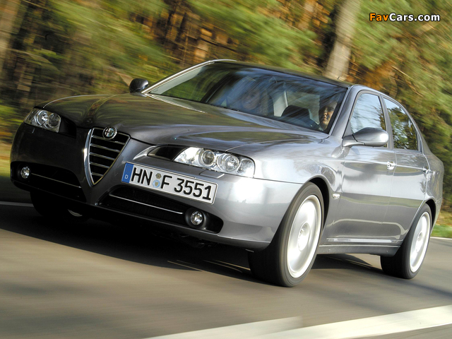 Images of Alfa Romeo 166 936 (2003–2007) (640 x 480)