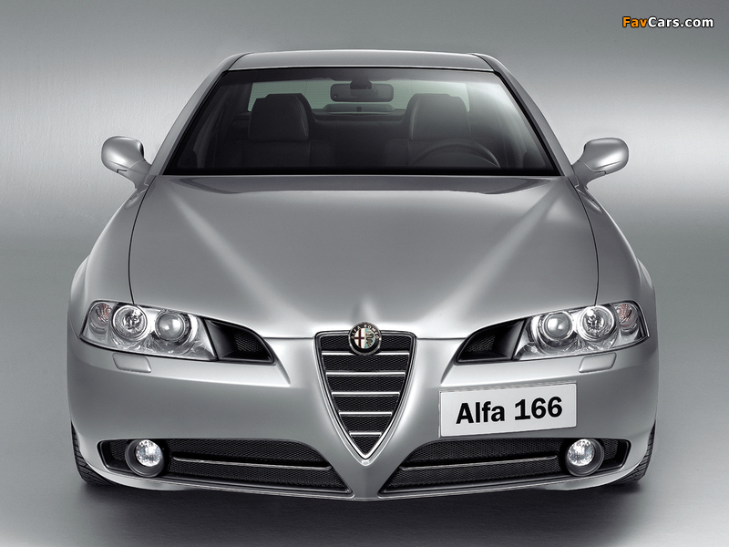 Images of Alfa Romeo 166 936 (2003–2007) (800 x 600)