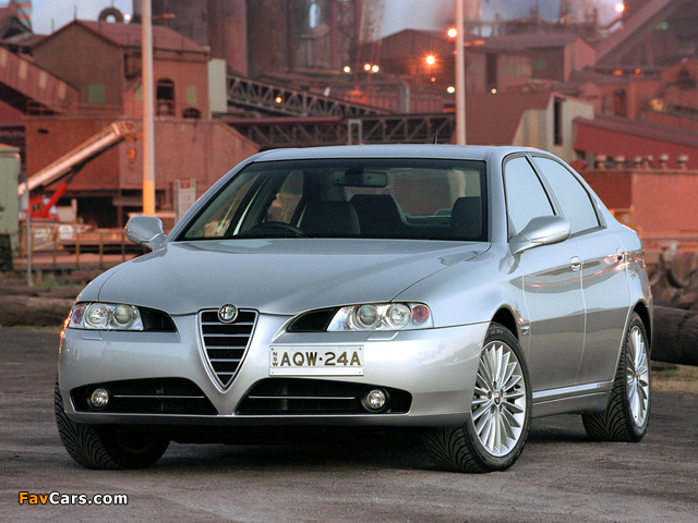 Photos of Alfa Romeo 166 AU-spec 936 (2003–2005) (640 x 480)