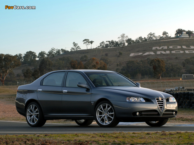 Photos of Alfa Romeo 166 Ti AU-spec 936 (2003–2005) (640 x 480)