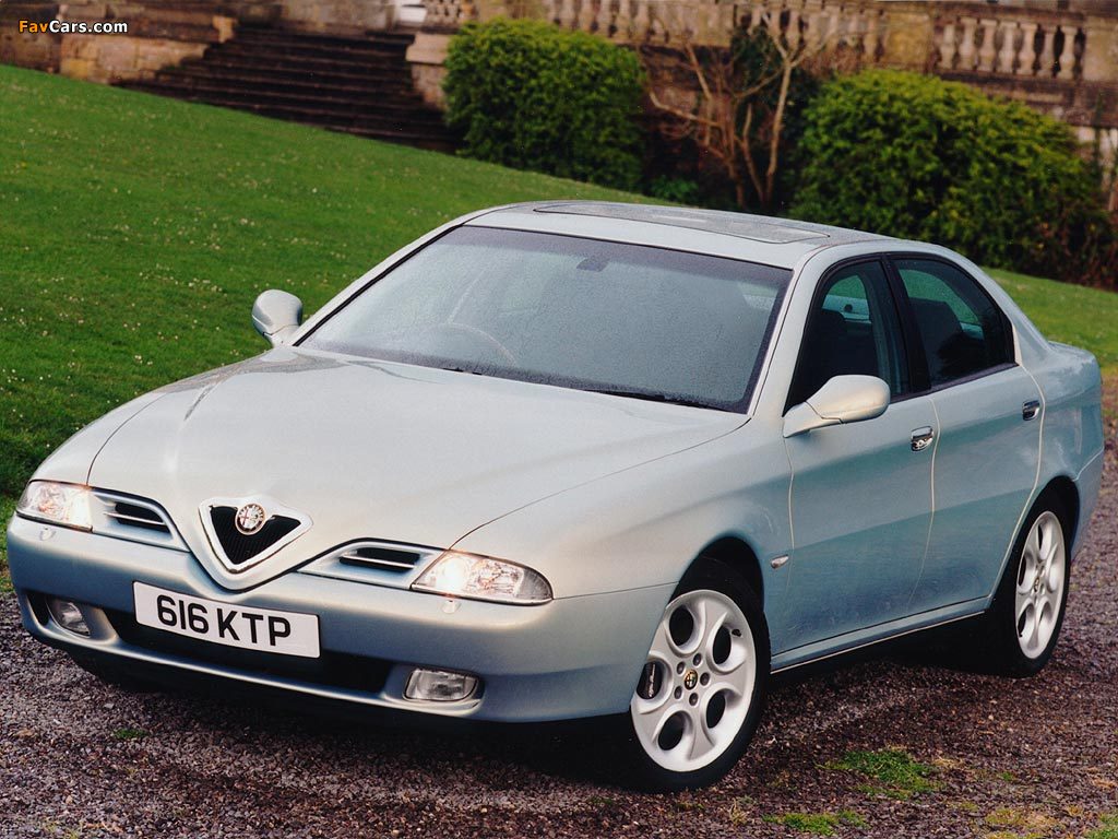 Alfa Romeo 166 UK-spec 936 (1999–2004) wallpapers (1024 x 768)