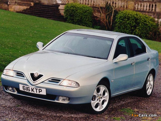 Alfa Romeo 166 UK-spec 936 (1999–2004) wallpapers (640 x 480)
