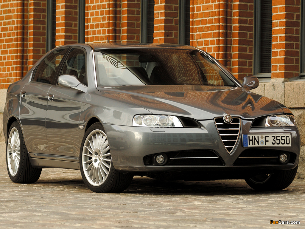 Alfa Romeo 166 936 (2003–2007) wallpapers (1024 x 768)