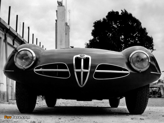 Alfa Romeo 1900 C52 Disco Volante Spider 1359 (1952) wallpapers (640 x 480)