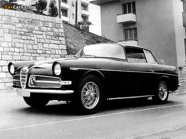 Alfa Romeo 1900 Coupe Lugano by Ghia-Aigle 1484 (1957–1959) pictures (640 x 480)