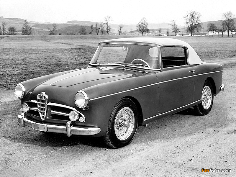 Photos of Alfa Romeo 1900 SS Worblaufen Cabriolet 1484 (1955) (800 x 600)