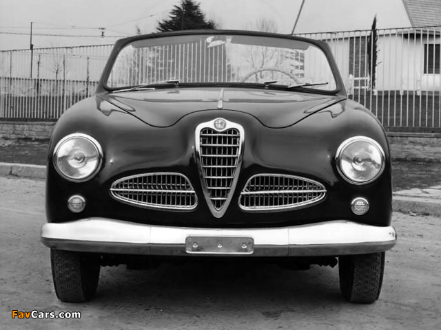Pictures of Alfa Romeo 1900 Victoria Convertible by Stabilimenti Farina 1483 (1951–1952) (640 x 480)