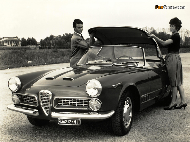 Alfa Romeo 2000 Spider 102 (1958–1961) pictures (640 x 480)