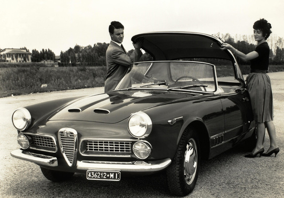 Alfa Romeo 2000 Spider 102 (1958–1961) pictures