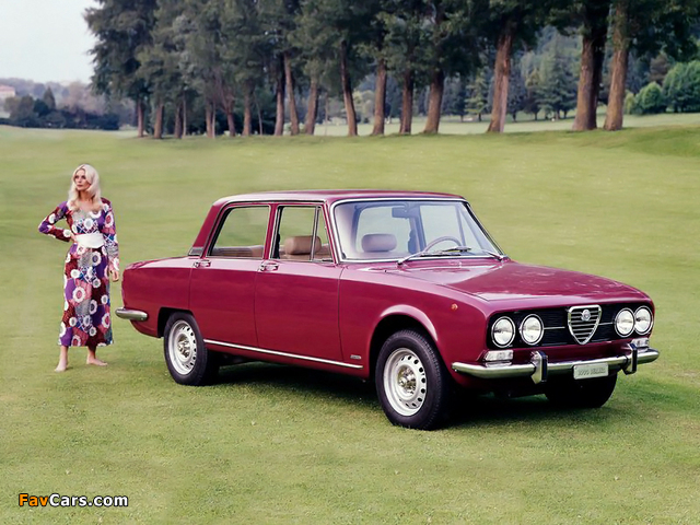 Alfa Romeo 2000 Berlina 105 (1971–1977) pictures (640 x 480)