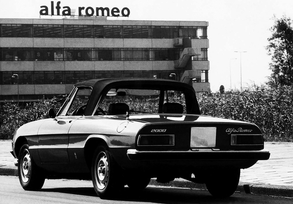 Alfa Romeo 2000 Spider Veloce 105 (1971–1983) pictures