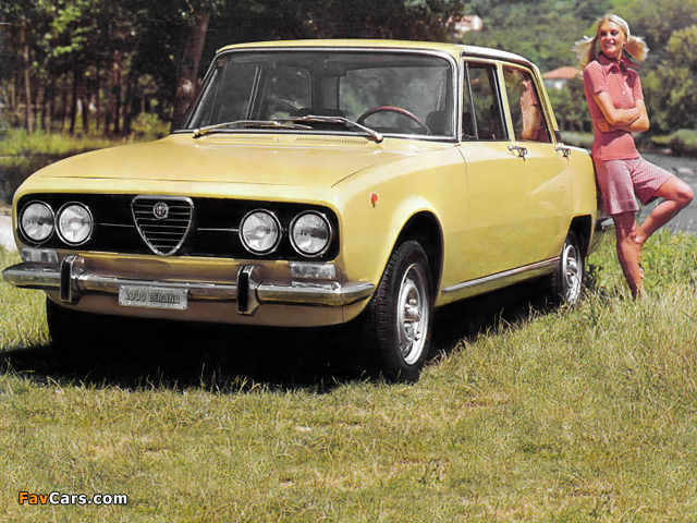 Alfa Romeo 2000 Berlina 105 (1971–1977) wallpapers (640 x 480)