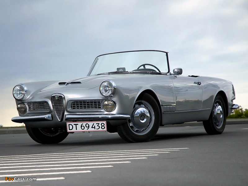 Alfa Romeo 2000 Spider 102 (1958–1961) images (800 x 600)