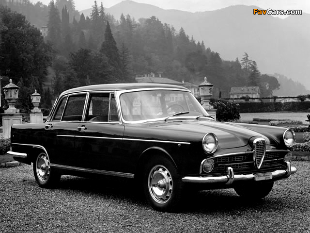 Alfa Romeo 2000 Berlina 102 (1958–1962) wallpapers (640 x 480)