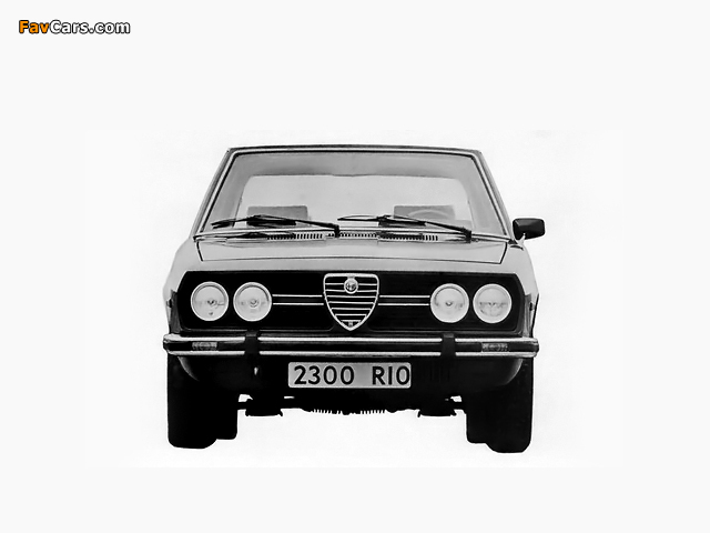 Pictures of Alfa Romeo 2300 Rio 102 (1978–1980) (640 x 480)