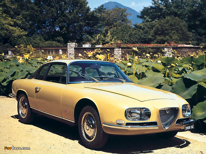 Images of Alfa Romeo 2600 SZ 106 (1965–1967) (800 x 600)