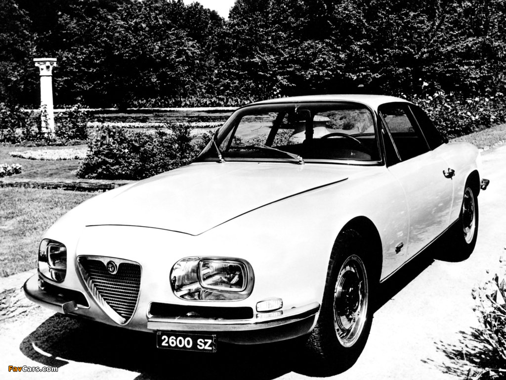 Photos of Alfa Romeo 2600 SZ 106 (1965–1967) (1024 x 768)