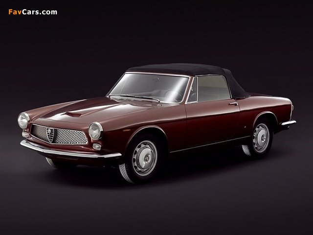 Alfa Romeo 2600 Spider Speciale 106 (1962) wallpapers (640 x 480)