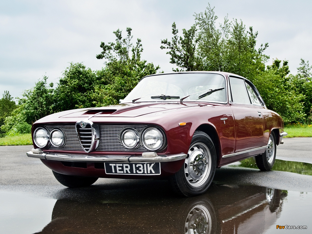 Alfa Romeo 2600 Sprint UK-spec 106 (1962–1966) wallpapers (1024 x 768)