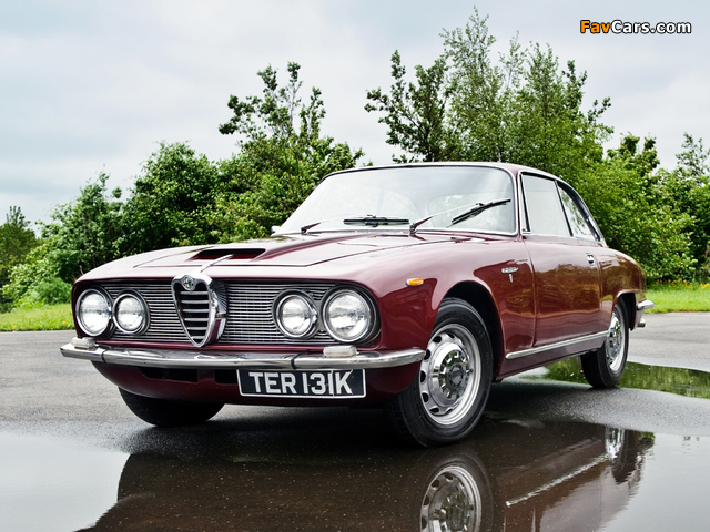 Alfa Romeo 2600 Sprint UK-spec 106 (1962–1966) wallpapers (640 x 480)