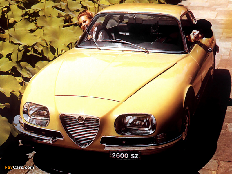 Alfa Romeo 2600 SZ 106 (1965–1967) wallpapers (800 x 600)