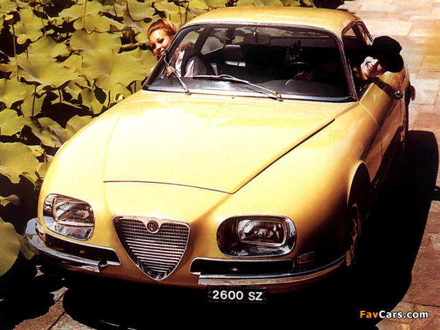 Alfa Romeo 2600 SZ 106 (1965–1967) wallpapers (640 x 480)