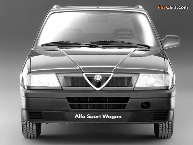 Alfa Romeo Sport Wagon 907 (1990–1994) wallpapers (640 x 480)