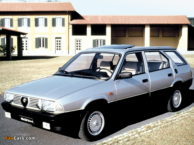 Alfa Romeo 33 1.5 4x4 Giardinetta 905 (1984–1986) wallpapers (640 x 480)