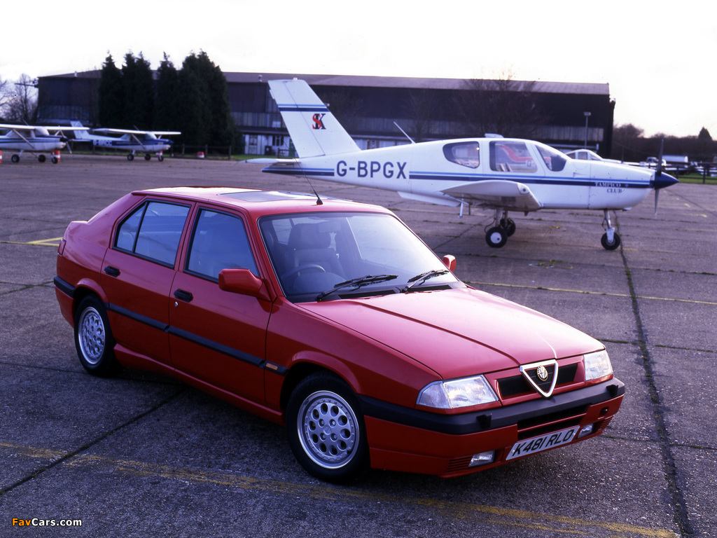 Alfa Romeo 33 Boxer 16V UK-spec 907 (1990–1994) photos (1024 x 768)