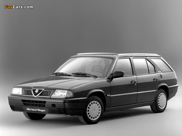 Alfa Romeo Sport Wagon 907 (1990–1994) wallpapers (640 x 480)