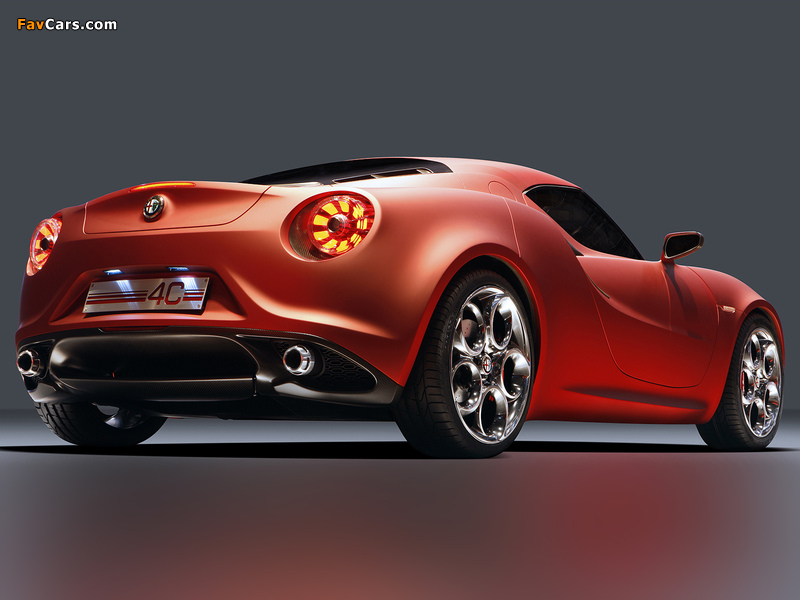 Alfa Romeo 4C Concept 970 (2011) wallpapers (800 x 600)