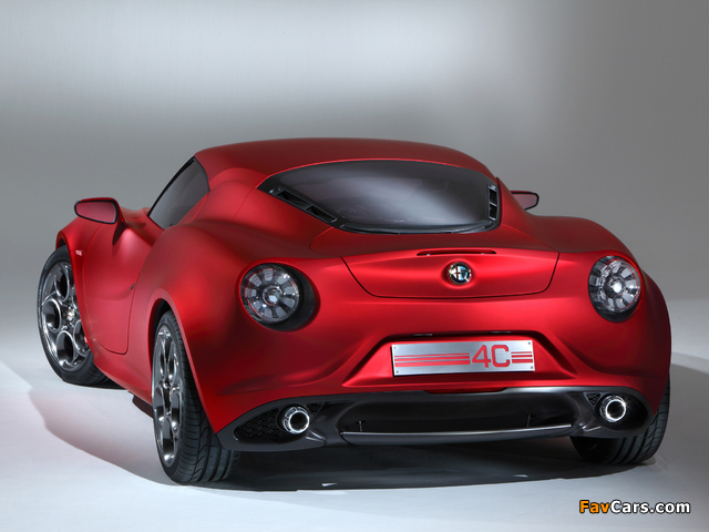 Alfa Romeo 4C Concept 970 (2011) wallpapers (640 x 480)