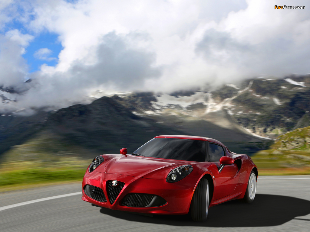Alfa Romeo 4C Worldwide (960) 2013 images (1024 x 768)