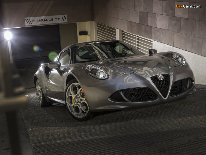 Alfa Romeo 4C North America (960) 2014 photos (800 x 600)