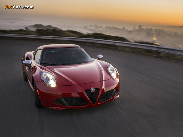 Alfa Romeo 4C North America (960) 2014 pictures (640 x 480)
