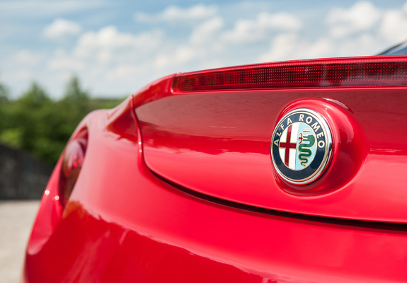 Alfa Romeo 4C UK-spec (960) 2014 pictures