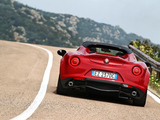 Alfa Romeo 4C Spider (960) 2015 pictures