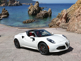 Photos of Alfa Romeo 4C Spider (960) 2015