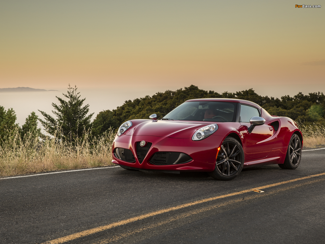 Alfa Romeo 4C North America (960) 2014 wallpapers (1280 x 960)